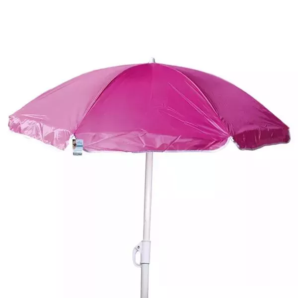 Színes napernyő, 180 cm - rózsaszín