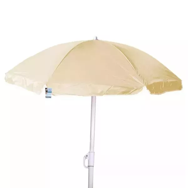Színes napernyő, 180 cm - halványsárga