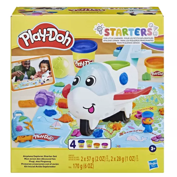 Play-Doh: set de plastilină cu avion