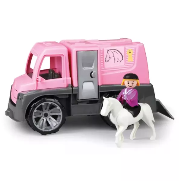 Lena: Truxx set cu mașină și figurine de cal - 29 cm