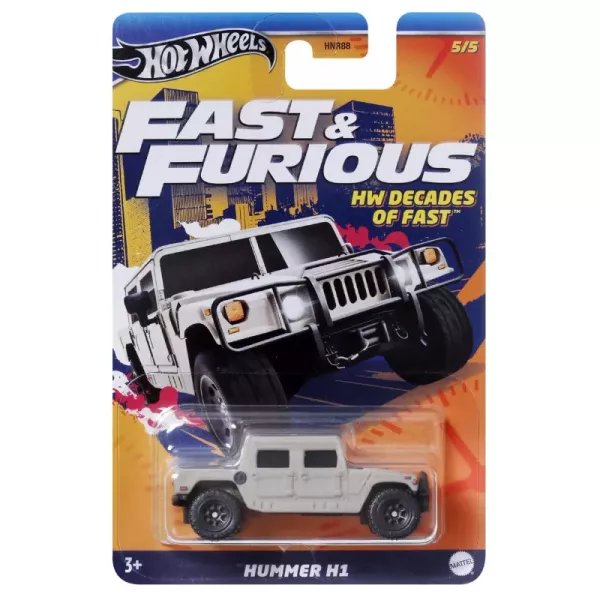 Hot Wheels: Fast and Furious - Hummer H1 mașinuță