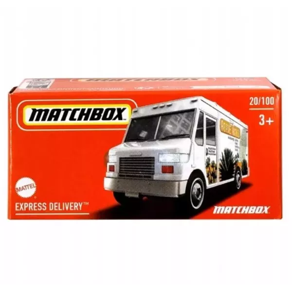 Matchbox: Express Delivery kisautó papírdobozban