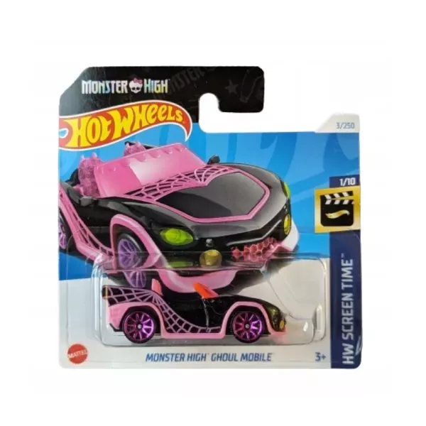 Hot Wheels: Monster High Ghoul Mobile mașinuță