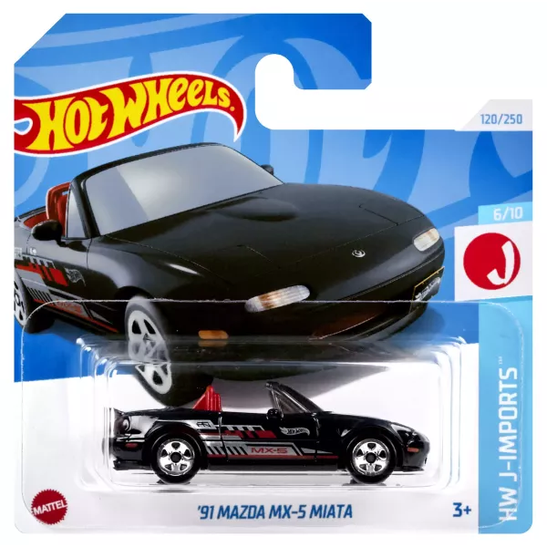 Hot Wheels: 91 Mazda MX-5 Miata kisautó