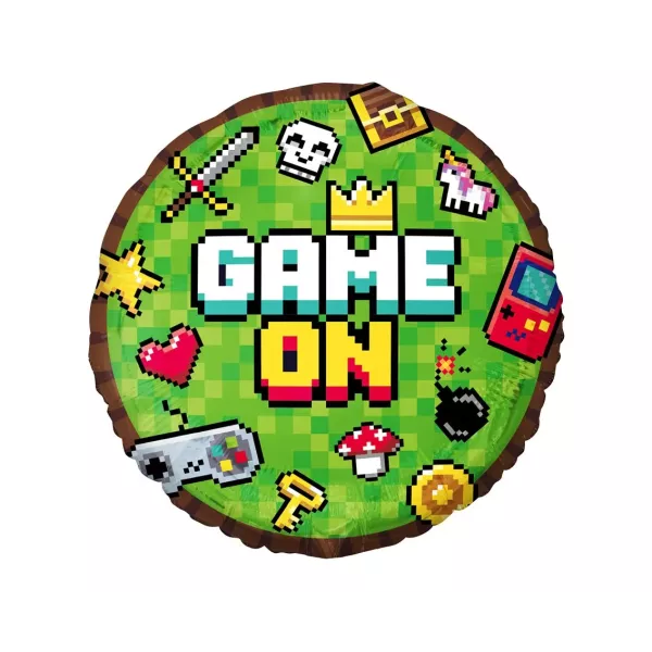 Game on gamer balon de folie - 45 cm