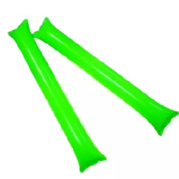 Băț de aplauze, gonflabil- verde, 60 cm