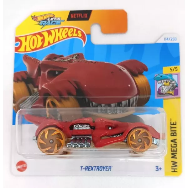 Hot Wheels: T-Rextroyer mașinuță, 1:64