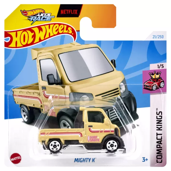 Hot Wheels: Mighty K mașinuță, 1:64