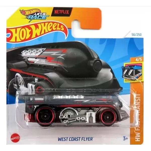 Hot Wheels: West Coast Flyer kisautó, 1:64