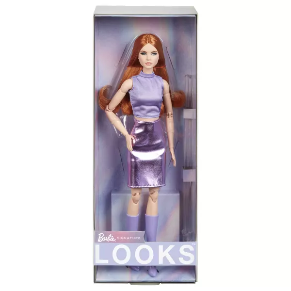Barbie: Pasztell kollekció - Barbie baba lila ruhában