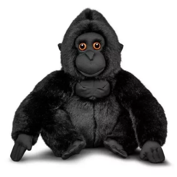 Animigos World of Nature: Gorilla de pluș - 24 cm