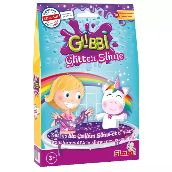 Glibbi: Csillámos slime fürdő
