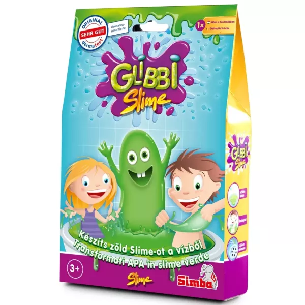 Glibbi: Slime fürdő – zöld