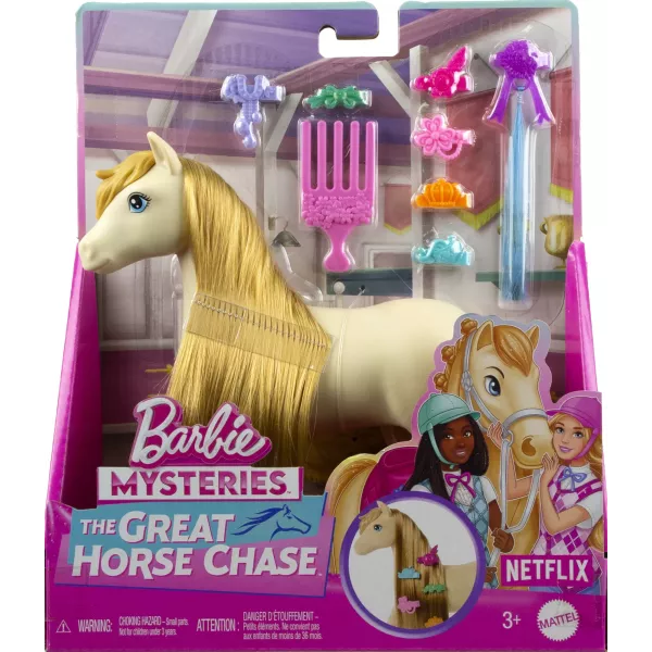 Barbie Mysteries: Set de joacă - aventură cu ponei - diferite