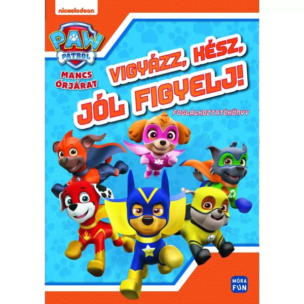 Paw Patrol: Pe locuri, fiți gata .... - carte de activități