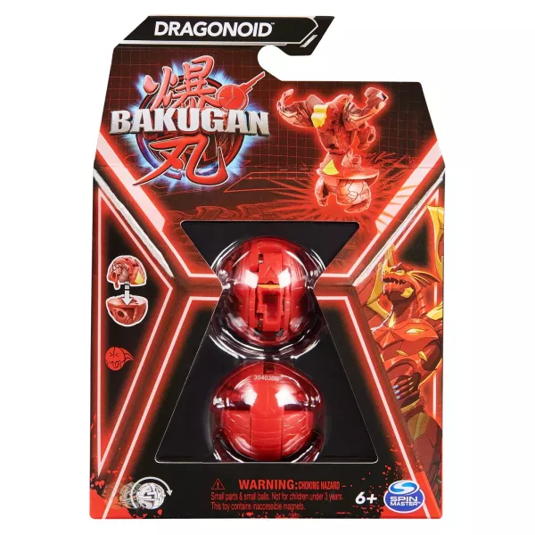 Bakugan Core: 3.0 set de bază - Dragonoid, roșu