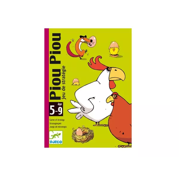 Djeco: Csip-csip Piou Piou tojáskeltető kártyajáték