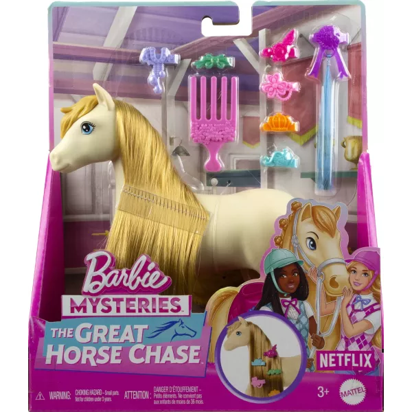 Barbie Mysteries: Set de joacă - Aventura de ponei - maro deschis
