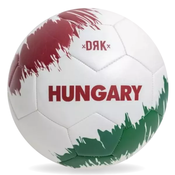 Dorko: minge de fotbal - Hungary, roșu-alb-verde