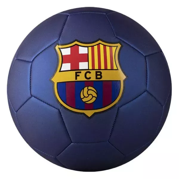FC Barcelona: 2 színű focilabda címerrel, 5-ös méret