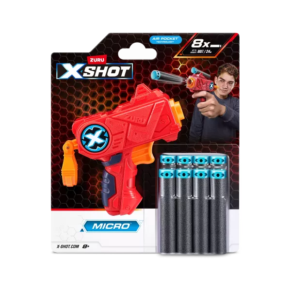 X-Shot: Excel Micro szivacslövő fegyver