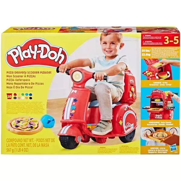 Play-Doh: Pizzafutár játékkészlet