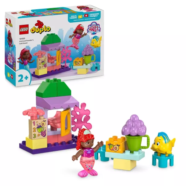 LEGO® DUPLO® DISNEY: Chioșcul cu cafea al lui Ariel și Flounder 10420