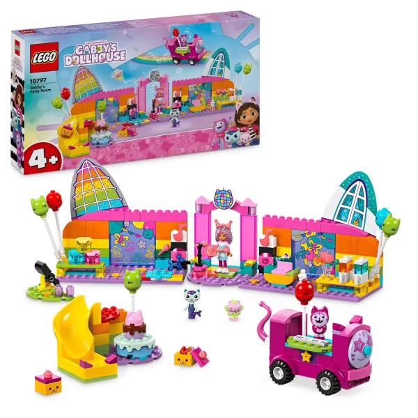 LEGO® Gabi babaháza Gabi partiszobája játékszett 10797