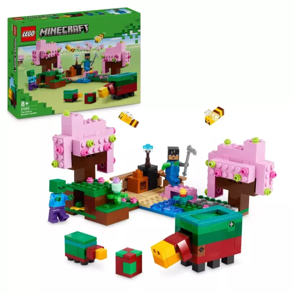 LEGO® MINECRAFT® Grădină cu cireși înfloriți 21260