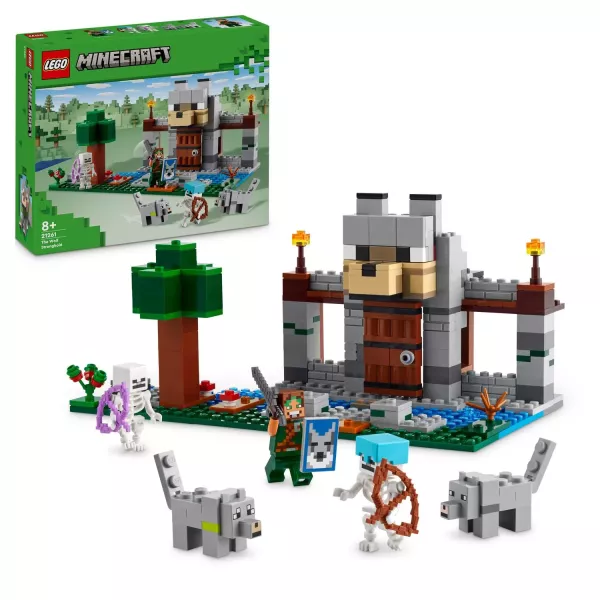 LEGO® MINECRAFT®: A farkas erődítmény 21261