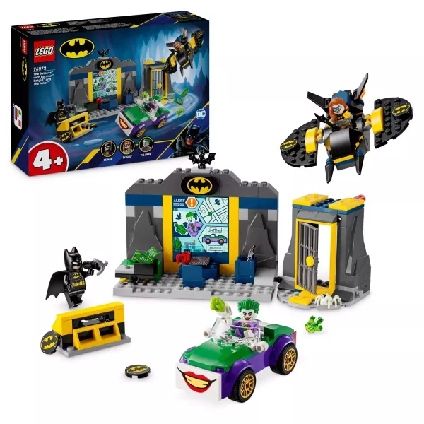 LEGO® DC A Denevérbarlang, Batman, Batgirl és Joker 76272