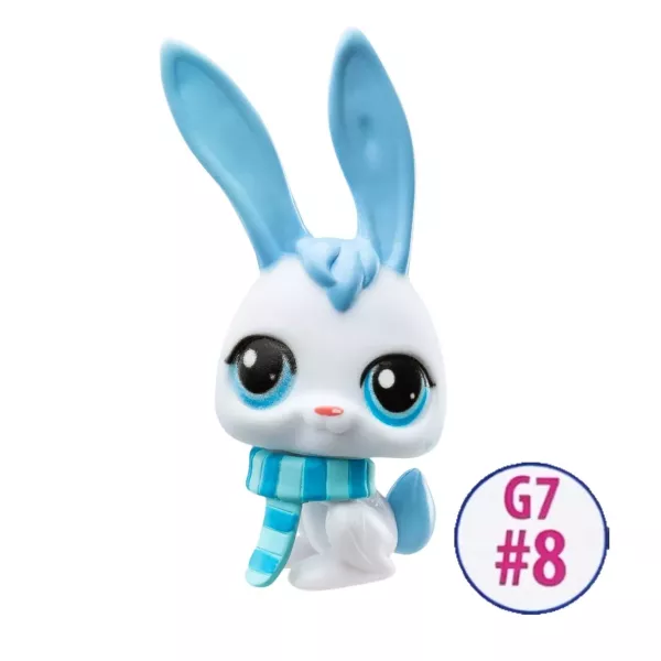 Littlest Pet Shop: Játékfigura #8 - Nyuszi