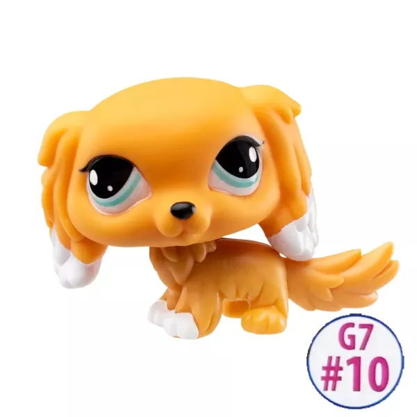 Littlest Pet Shop: figurină #10 - spaniel