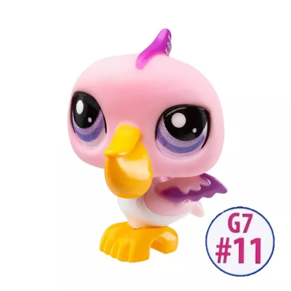 Littlest Pet Shop: Játékfigura #11 - Pelikán