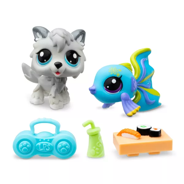 Littlest Pet Shop: Mennyei sushi figura szett - 2 darabos