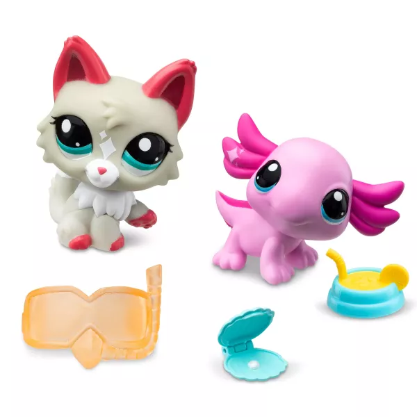 Littlest Pet Shop: Búvárkodó állatok figura szett - 2 darabos