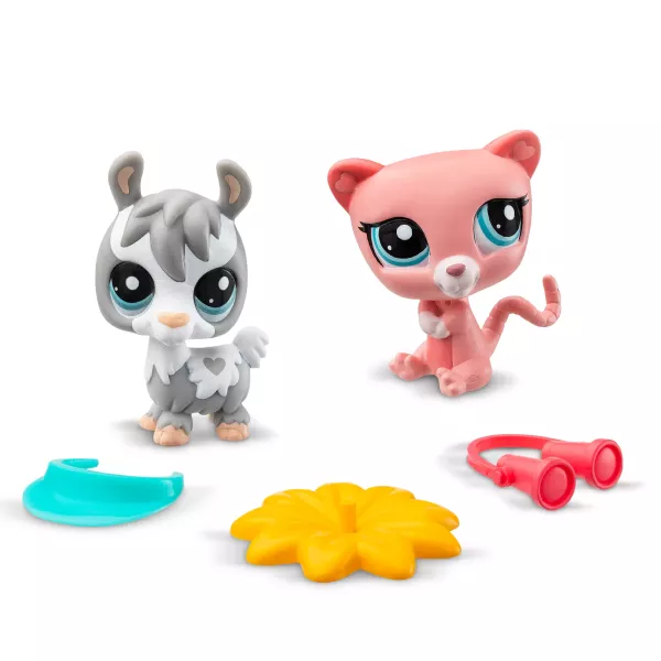 Littlest Pet Shop: Bújócska figura szett - 2 darabos