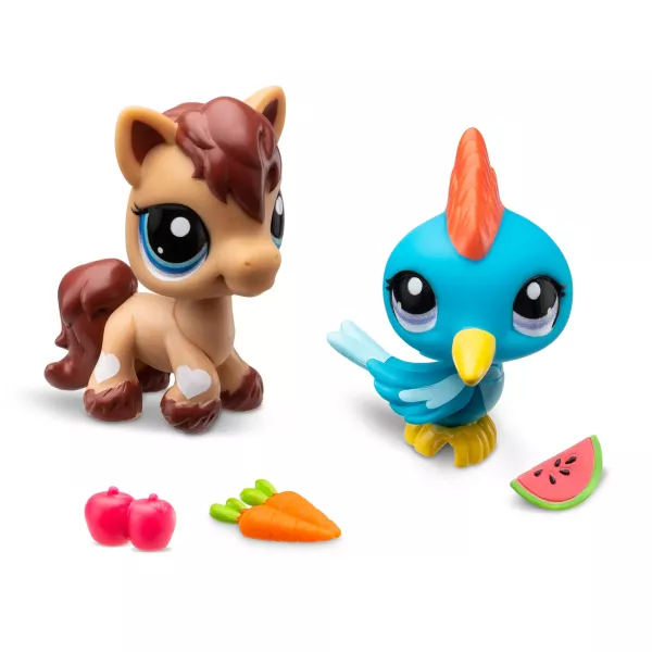 Littlest Pet Shop: Fiesta a farmon figura szett - 2 darabos