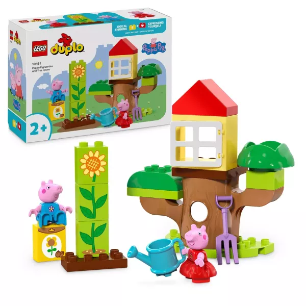 LEGO® DUPLO®: Grădina și casa din copac a Purcelușei Peppa 10431