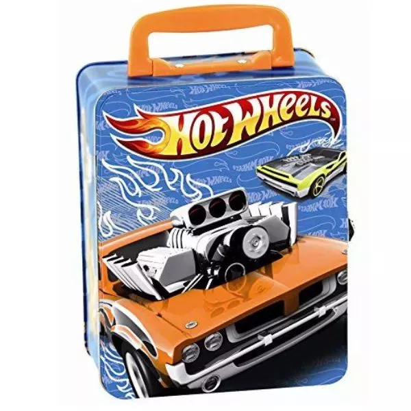 Hot Wheels: Autótároló bőrönd 18 autóra