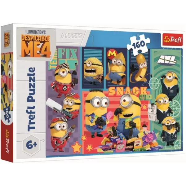 Trefl: minions - puzzle de 160 piese