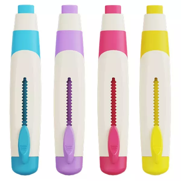 Porte-gomme rétractable Y-Plus+ Comfy, corps en plastique – plusieurs modèles