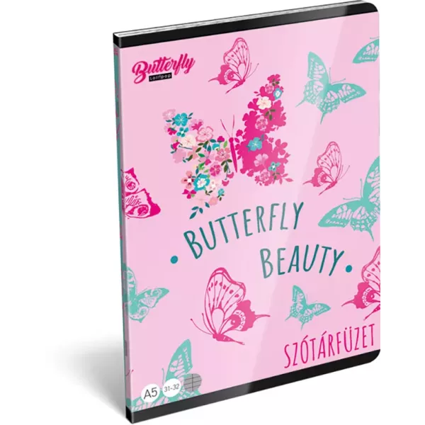 Cute Butterfly: caiet vocabular, A5