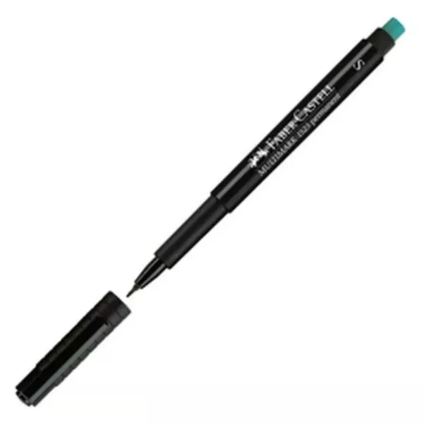 Faber-Castell: Multimark permanent marker, 0,4 mm - sort