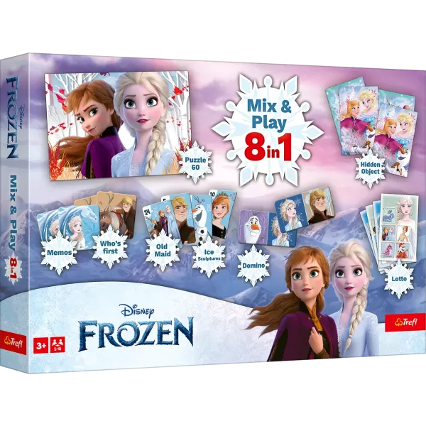 Trefl: Frozen 8 în 1 joc de societate