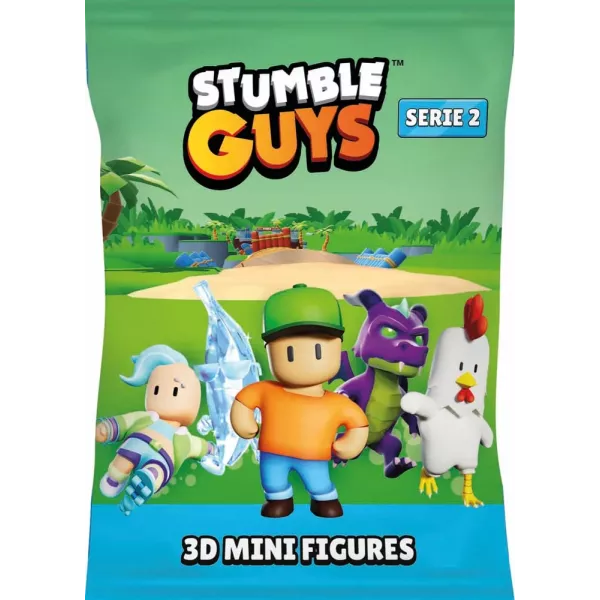 Stumble Guys: Mini 3D meglepetés figura - 2. széria