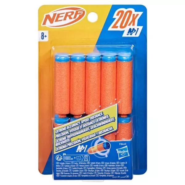 Nerf: N1 szivacslövedékek - 20 db-os