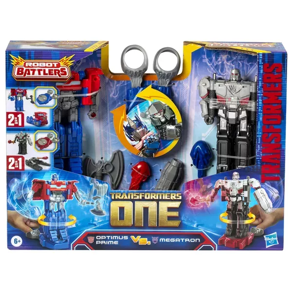 Transformers: MV8 Robot Battlers, harci robot akciófigura - 2 db-os