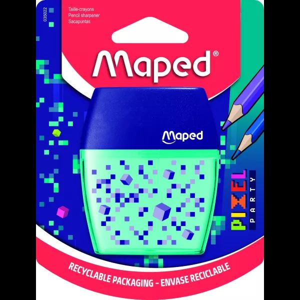 MAPED: Pixel Party kétlyukú tartályos hegyező akciós termékkép 1