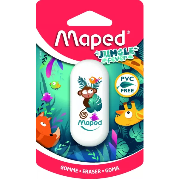 MAPED: Jungle Fever viskelæder - forskellige typer